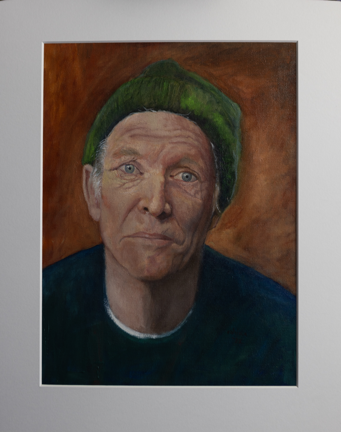 The Sailor   Oils on canvas 30x36 cm   FOR SALE